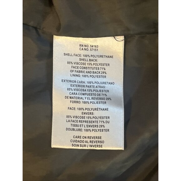 Levi's Black Faux Leather Asymmetrical Zip Motorcycle Moto Jacket - Picture 12 of 16